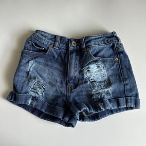 pacsun jean shorts